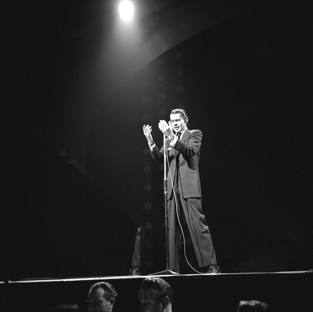 Detail of Johnnie Ray by Harry Hammond