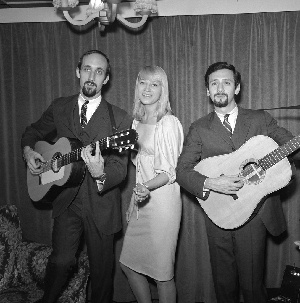 Detail of Peter, Mary and Paul at the Palladium by Harry Hammond