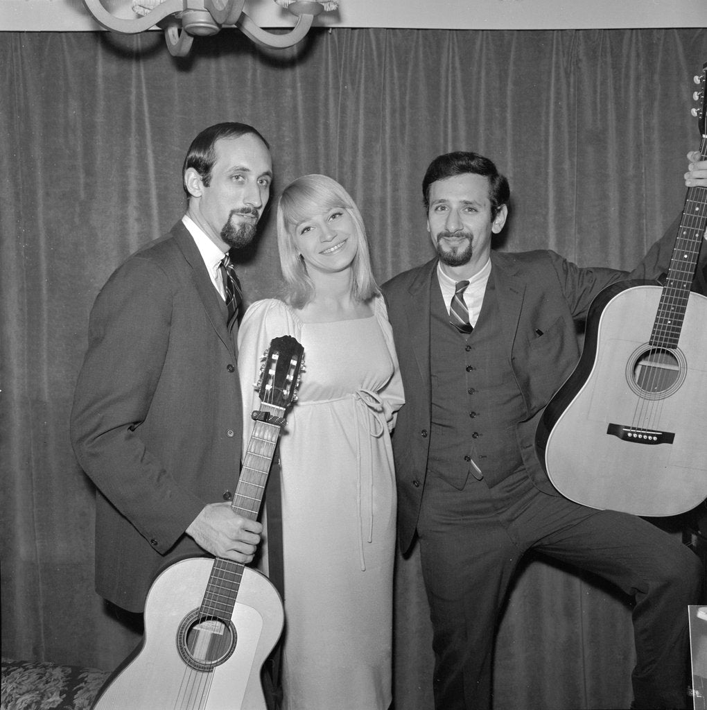 Detail of Peter, Mary and Paul at the Palladium by Harry Hammond