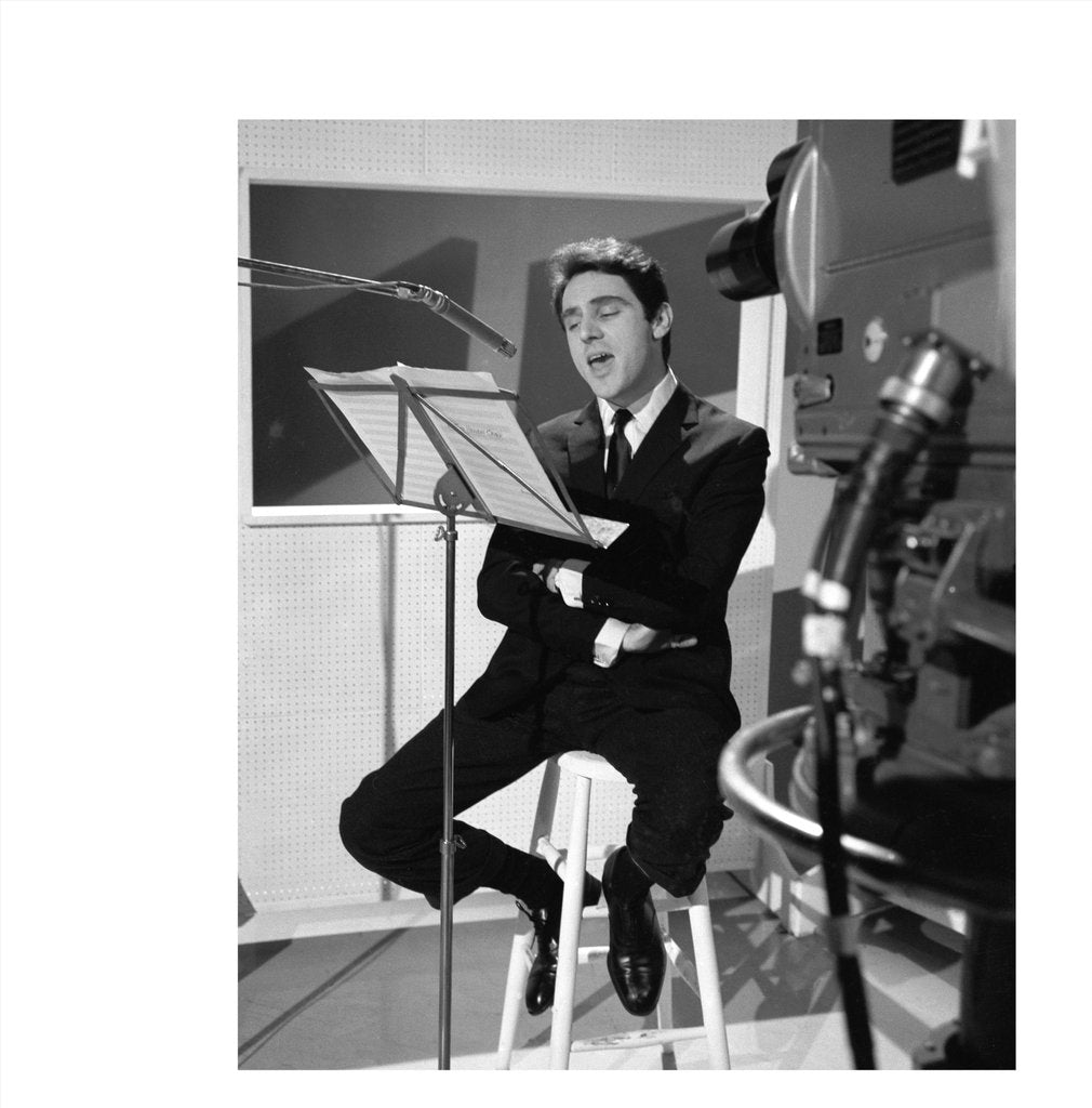 Detail of Anthony Newley by Harry Hammond