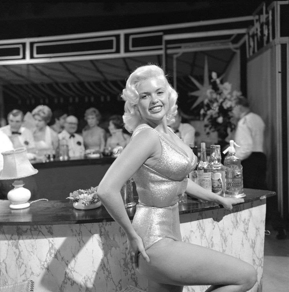 Detail of Jayne Mansfield at Wood Green Empire for ATVs Saturday Spectacular by Harry Hammond
