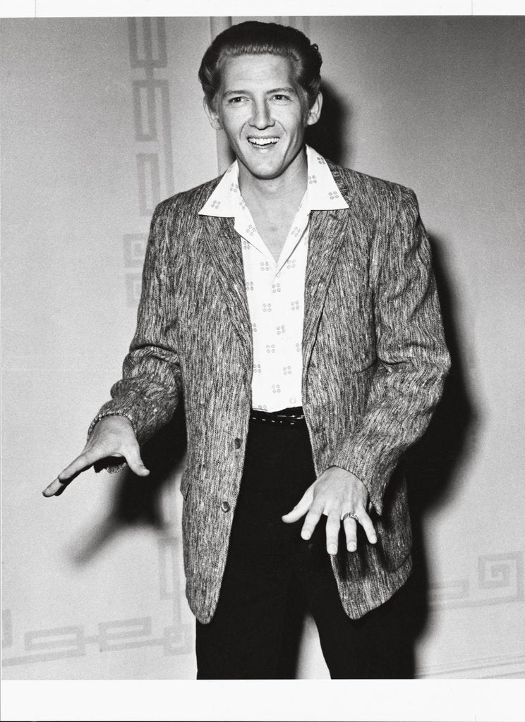 Detail of Jerry Lee Lewis by Harry Hammond