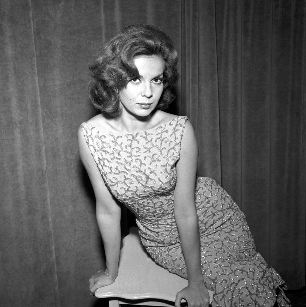 Detail of Abbe Laine at the Chelsea reherseal rooms by Harry Hammond