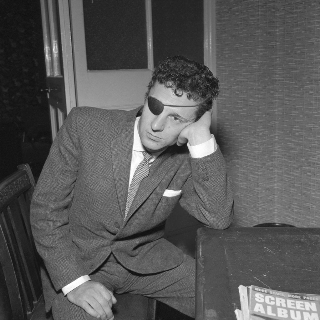 Detail of Johnny Kidd, rock and roll singer by Harry Hammond