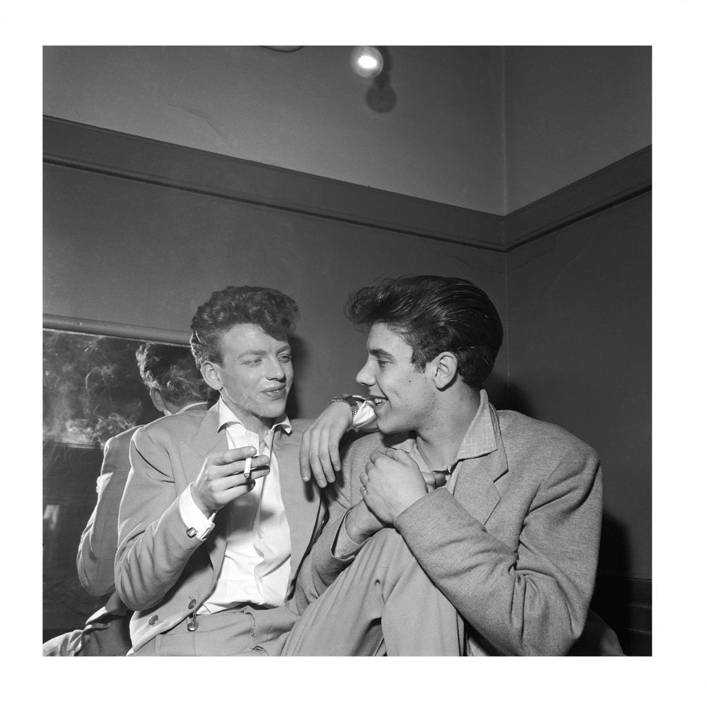 Detail of Colin Hicks and Marty Wilde by Harry Hammond