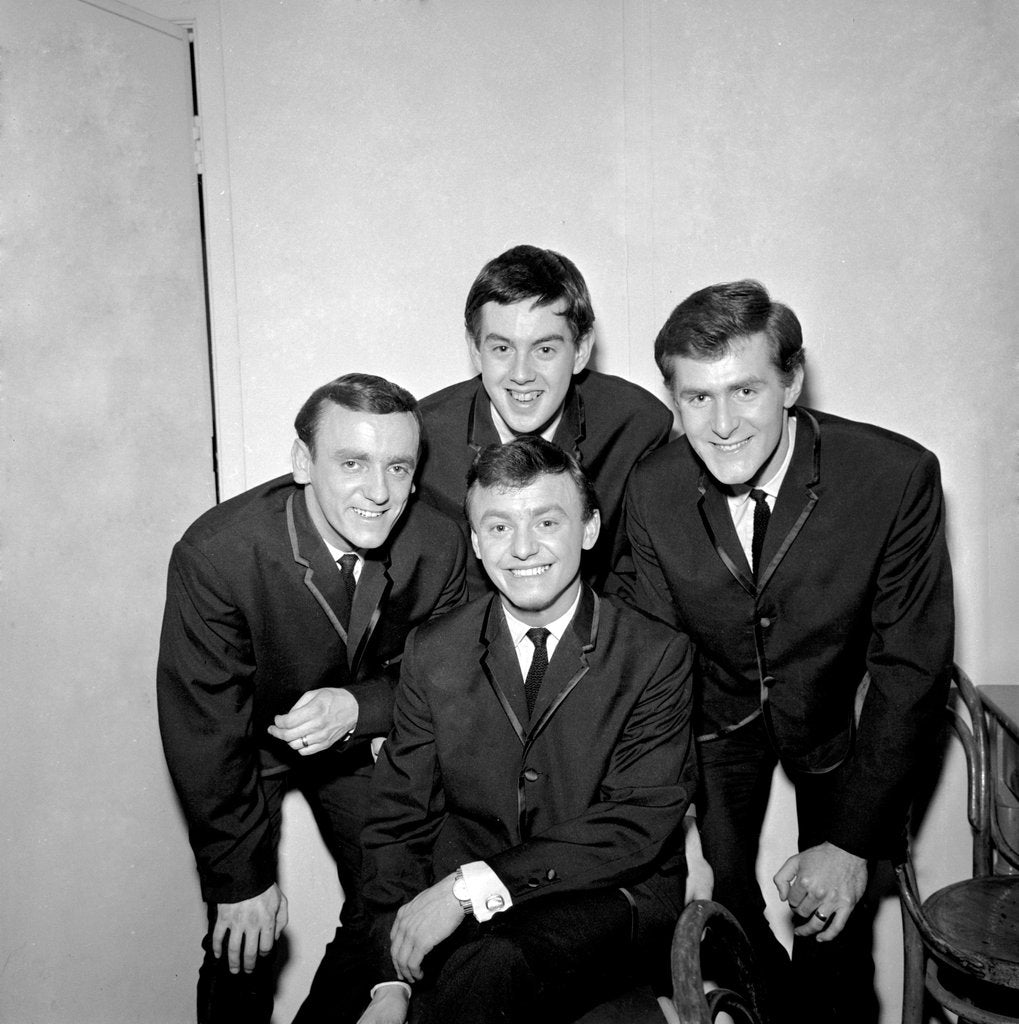 Detail of Gerry Marsden and The Pacemakers at Wembley by Harry Hammond