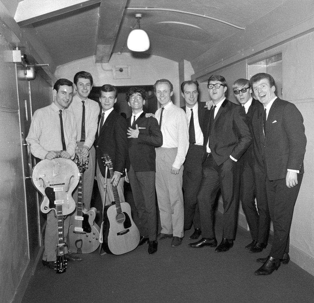 Detail of Freddie Garrity and The Dreamers with Bobby Vee and The Overlanders by Harry Hammond