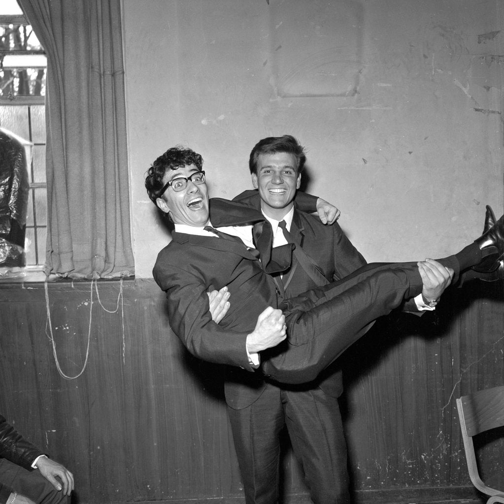 Detail of Freddie Garrity and Billy J Kramer by Harry Hammond