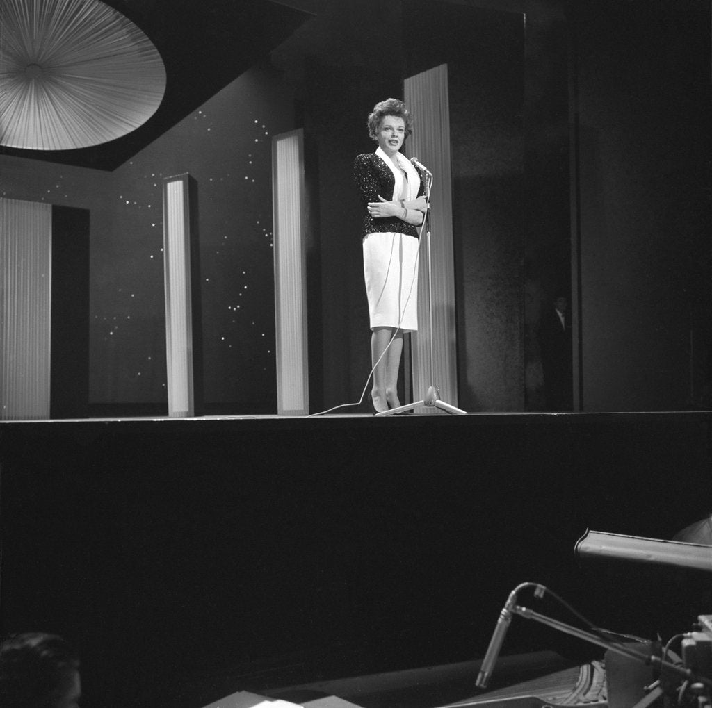 Detail of Judy Garland at the London Palladium by Harry Hammond