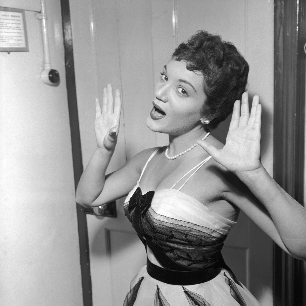 Detail of Connie Francis by Harry Hammond