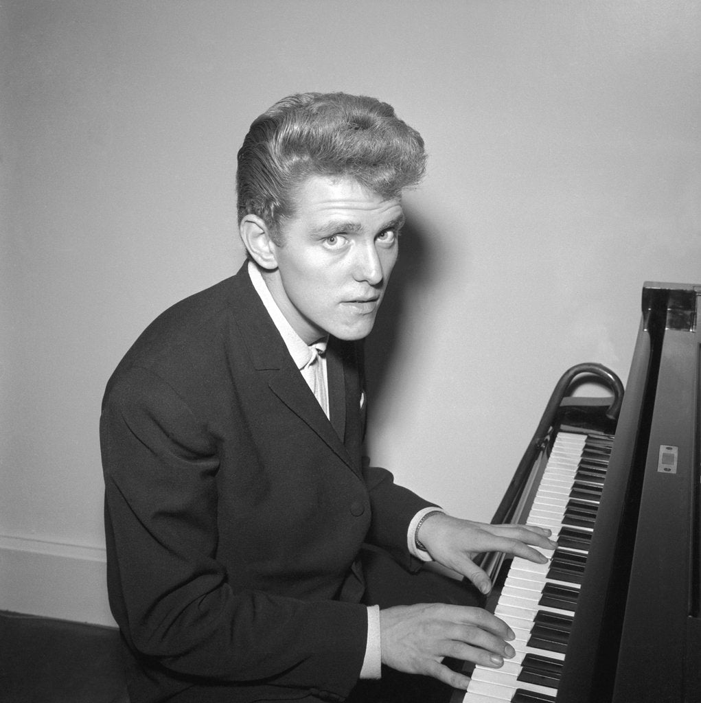 Detail of Shane Fenton, aka Alvin Stardust by Harry Hammond