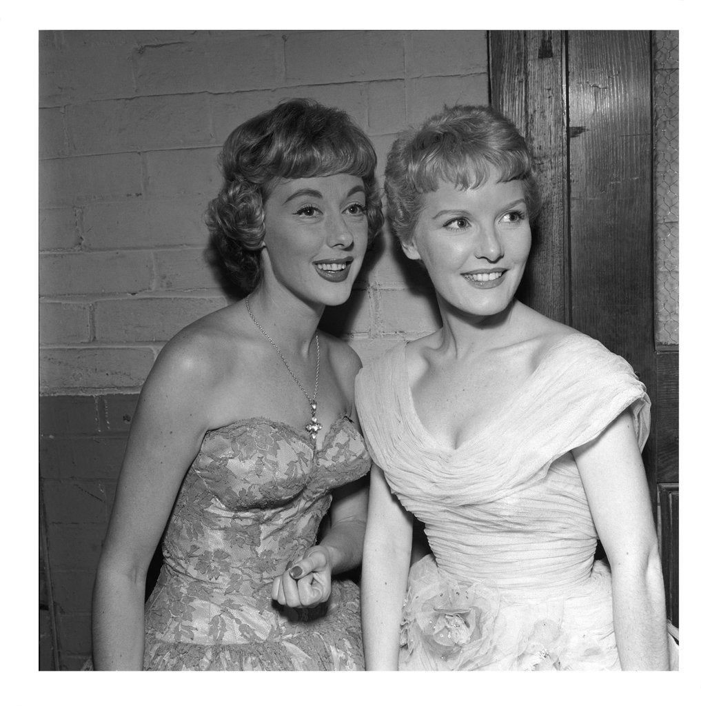 Detail of Petula Clark with Lorrae Desmond by Harry Hammond
