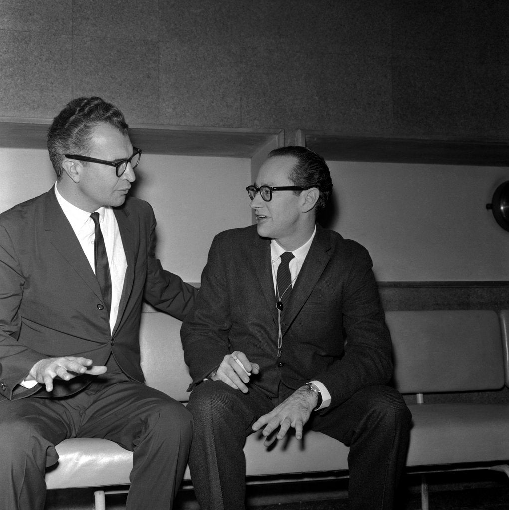Detail of Dave Brubeck and Paul Desmond by Harry Hammond