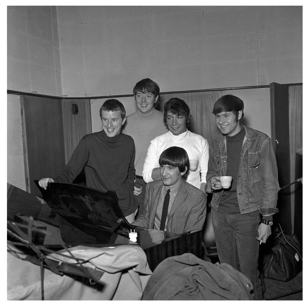 Detail of The Animals with Eric Burdon by Harry Hammond
