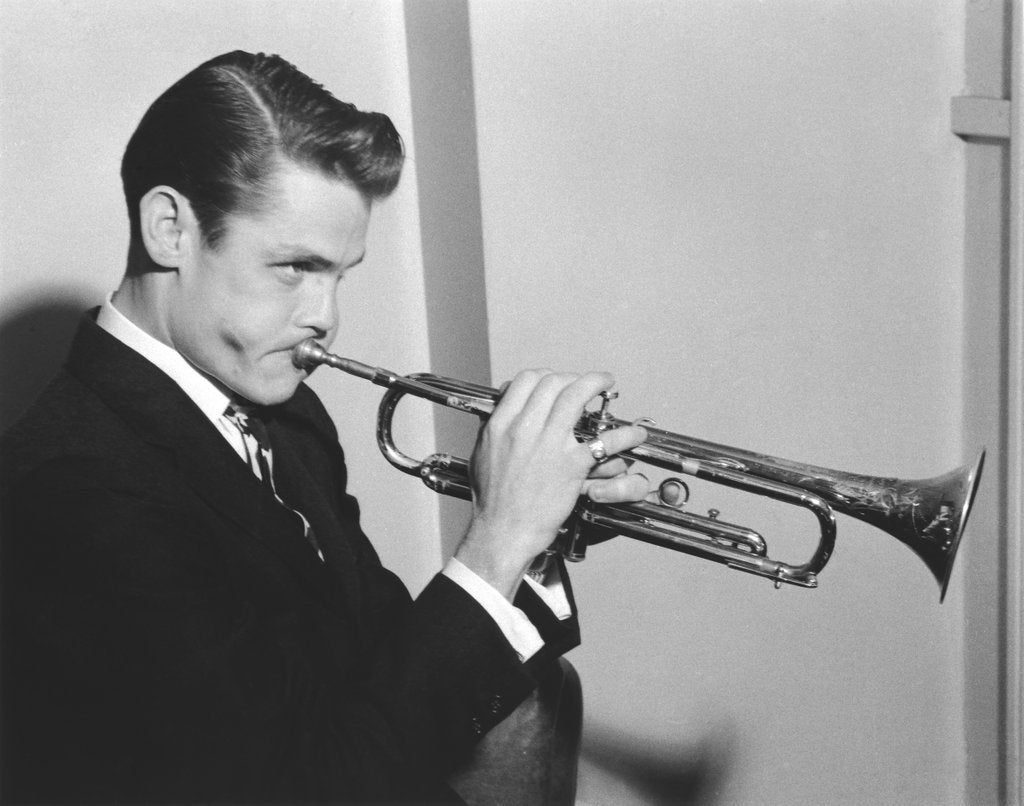 Detail of Chet Baker by Harry Hammond