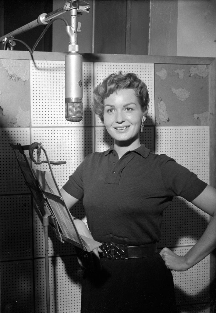 Detail of Julie London by Harry Hammond
