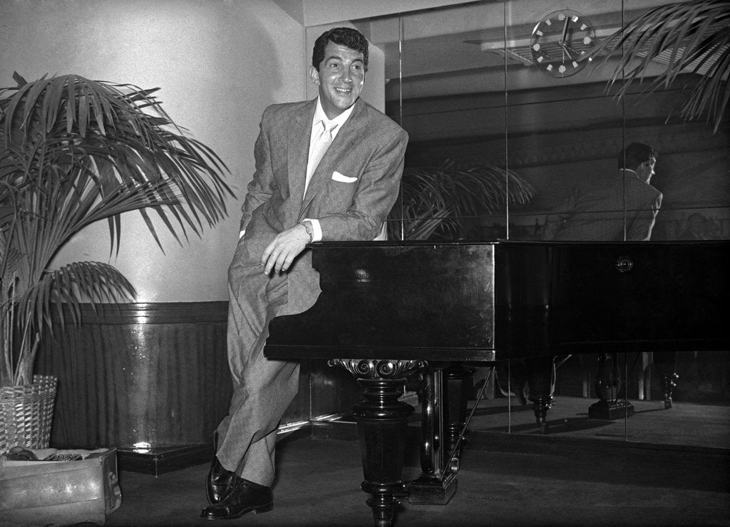 Detail of Dean Martin in the London Palladium by Harry Hammond