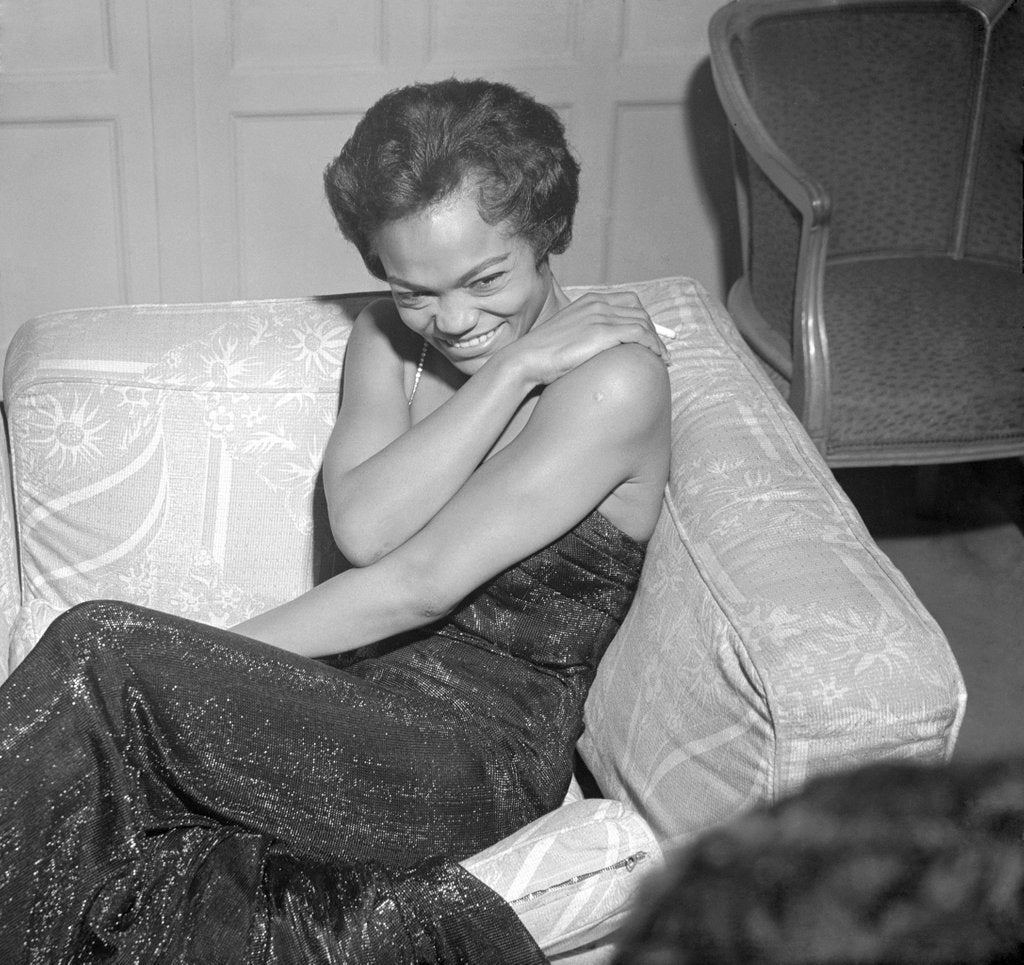 Detail of Eartha Kitt by Harry Hammond