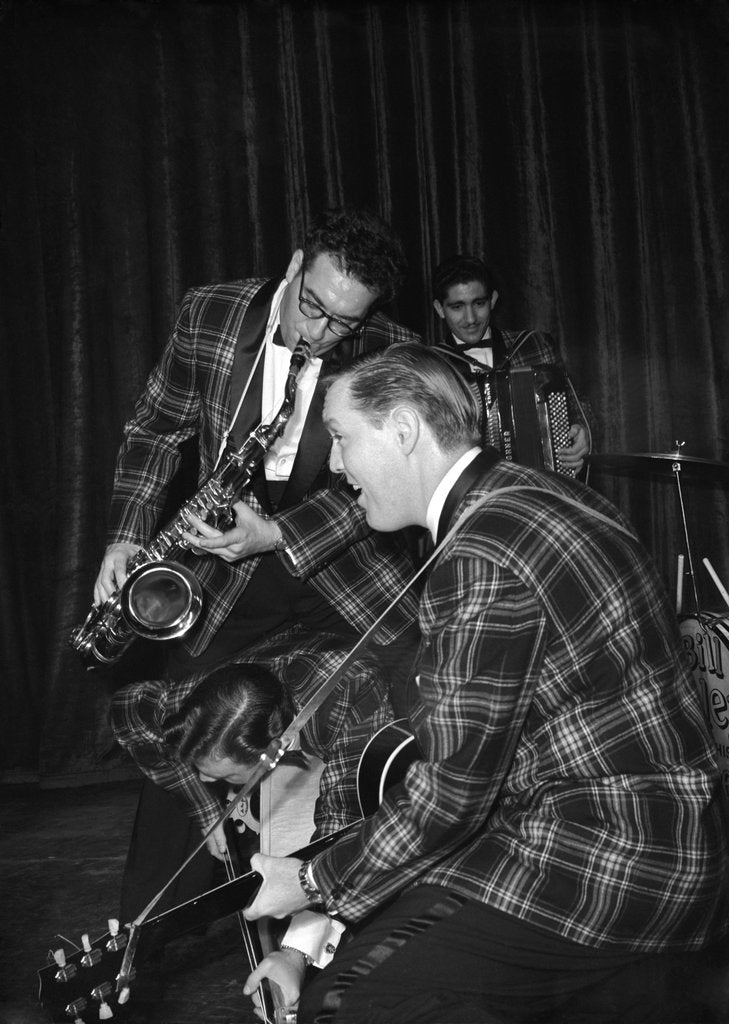 Detail of Bill Haley by Harry Hammond