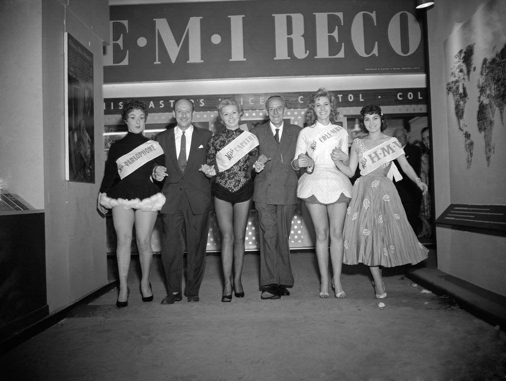 Detail of E.M.I Records Promotion for four labels by Harry Hammond