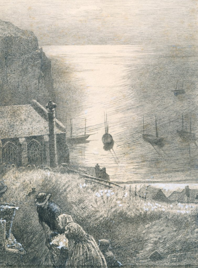 Detail of On the Shore by John William North