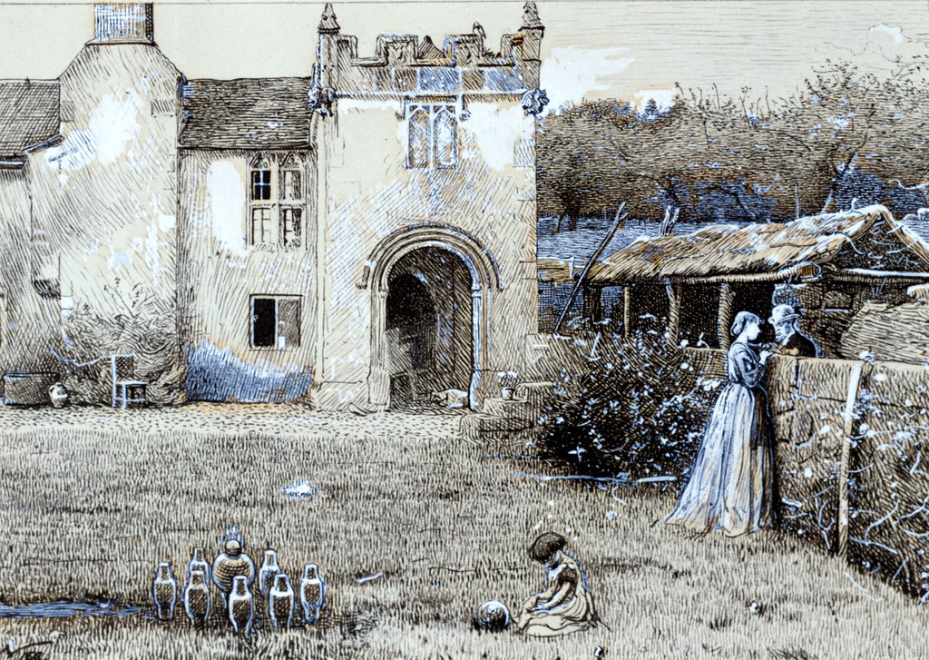 Detail of Halsway Court by John William North
