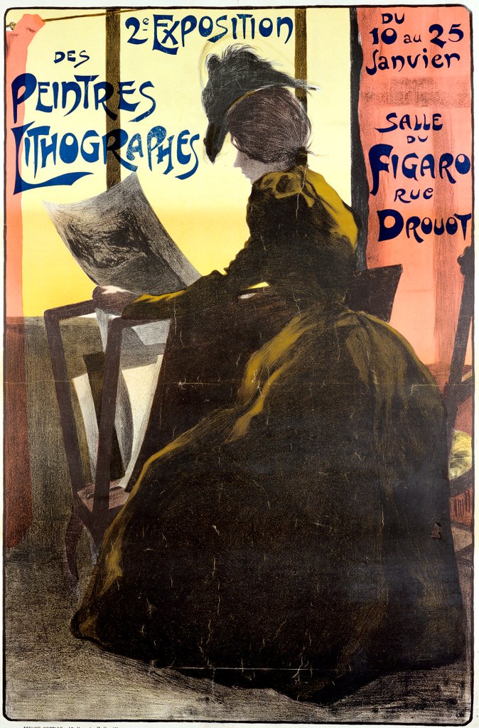 Detail of 2e Exposition des Peintres Lithographes by Fernand Louis Gottlob