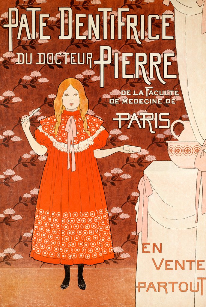Detail of Pate Dentifrice du Docteur Pierre by Louis Maurice Boutet de Monvel