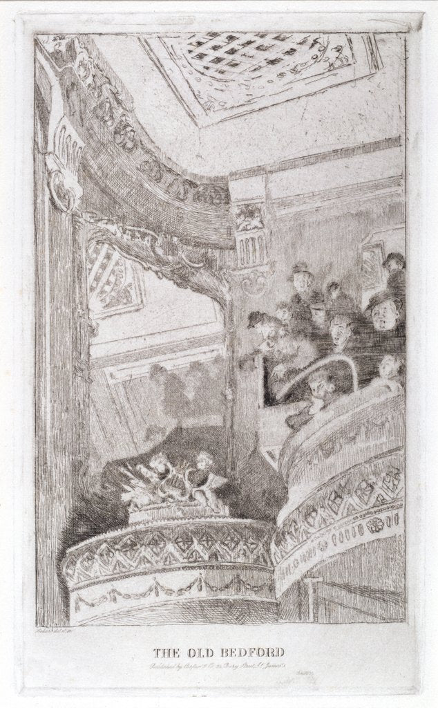 Detail of The Old Bedford by Walter Richard Sickert