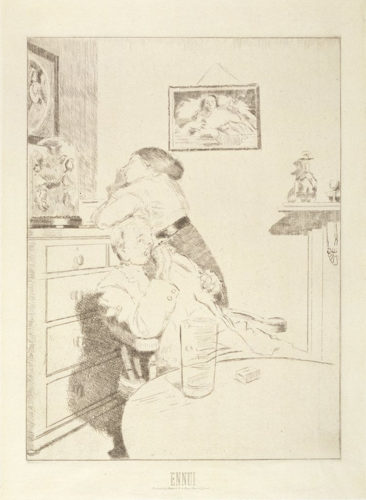 Detail of Ennui by Walter Richard Sickert
