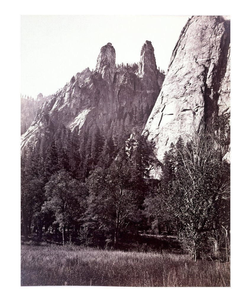 Detail of Cathedral Spires by Carleton E. Watkins