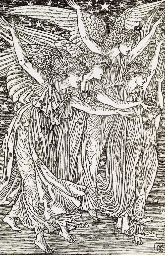 Detail of The Angels by Anonymous