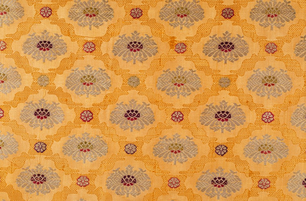 Detail of Robe. Benares, India, 1870 by Unknown