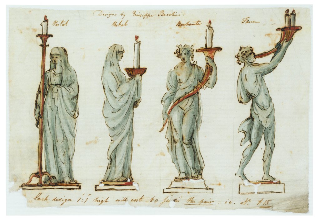 Detail of Vestals by Unknown