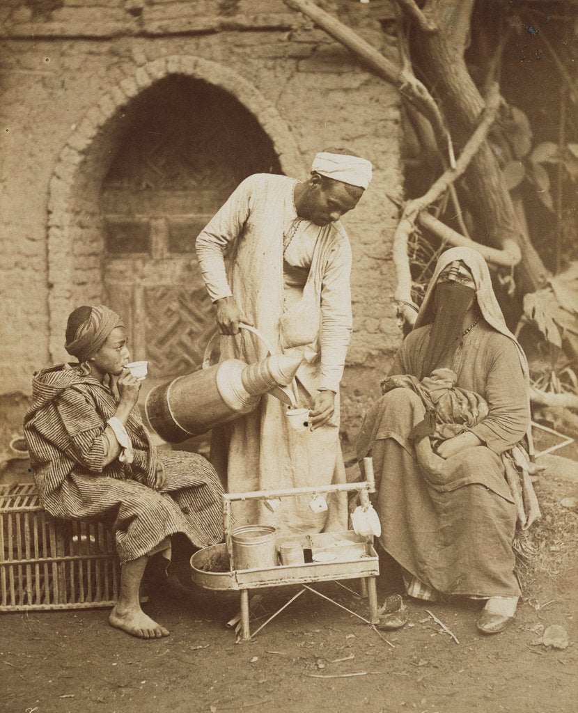 Detail of The Sherbet Seller, from Femmes d'Orient by Unknown