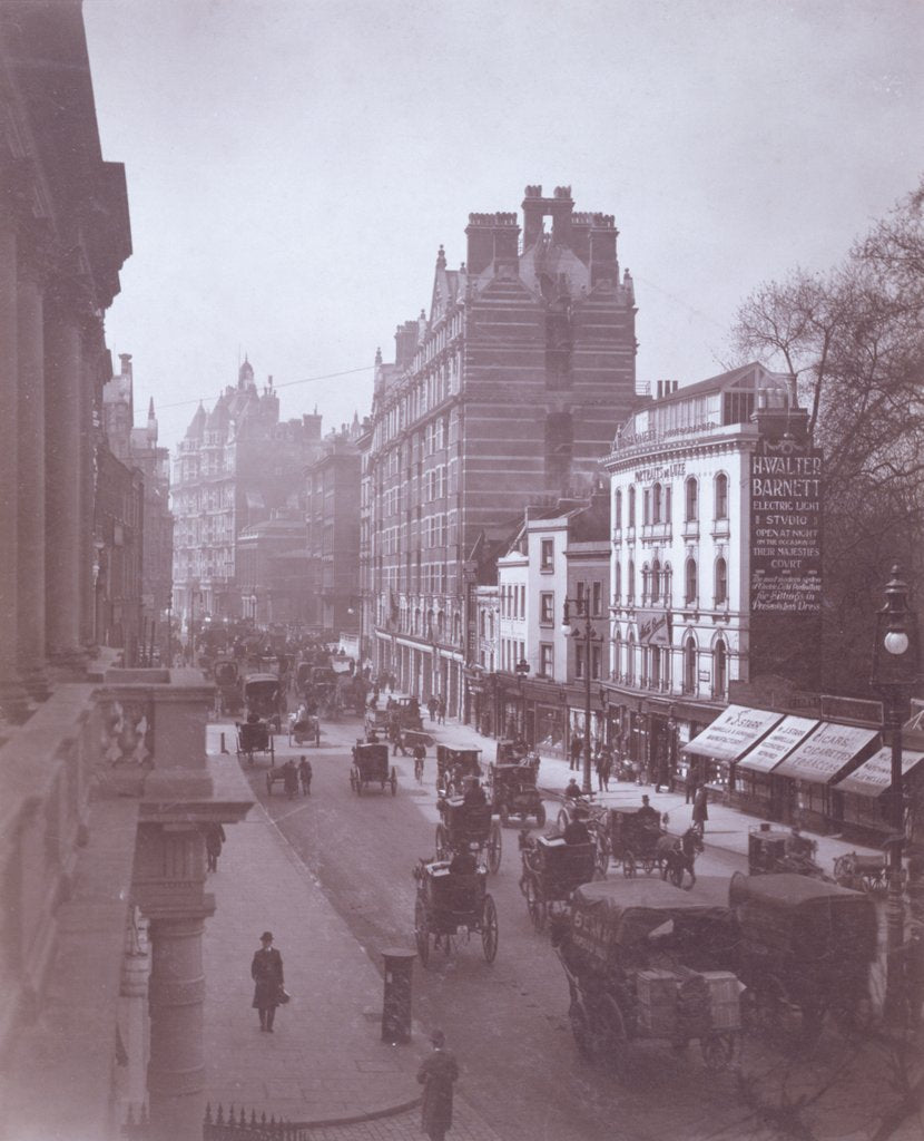 Detail of The Exterior of The H.Walter Barnett Studio in Knightsbridge by H. Walter Barnett