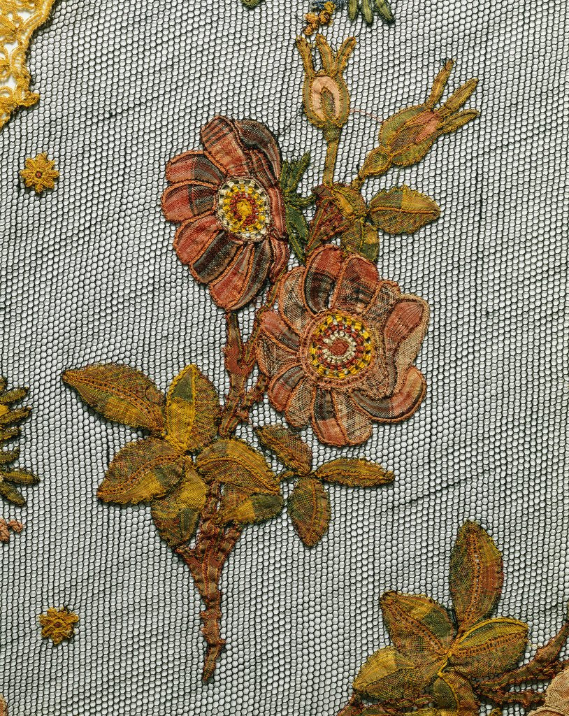 Detail of Veil, detail. England, 19th century by Unknown