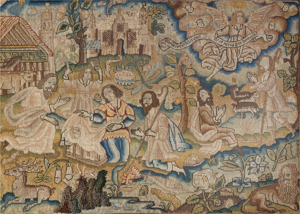 Detail of The Nativity. England, 17th century by Unknown