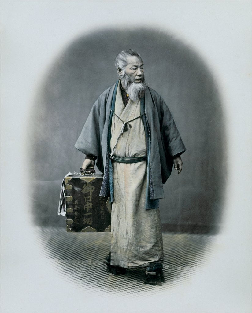 Detail of A Dentist by Felice Beato