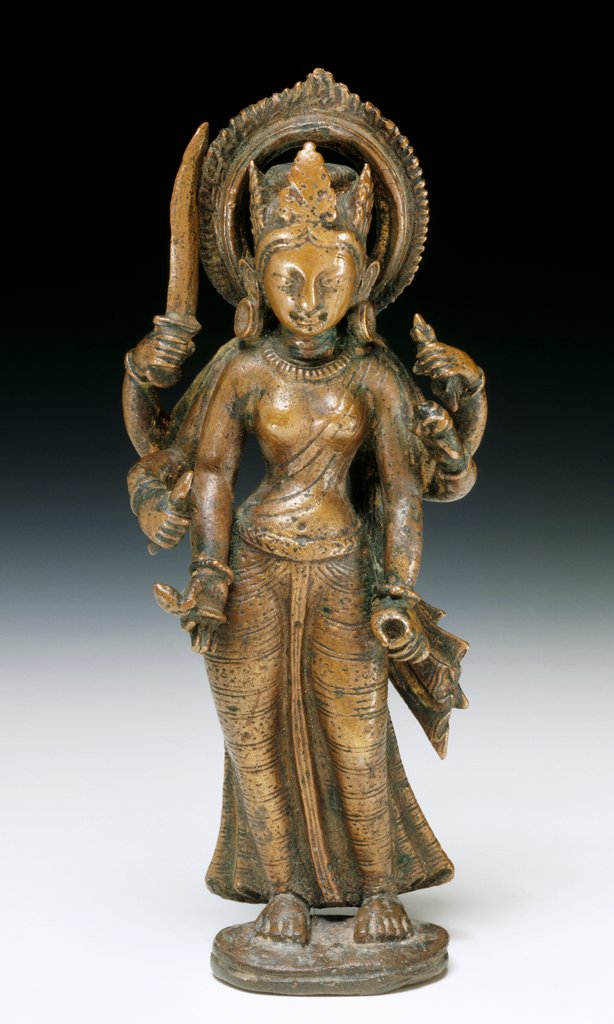 Detail of The Buddhist Goddess Tara by Unknown