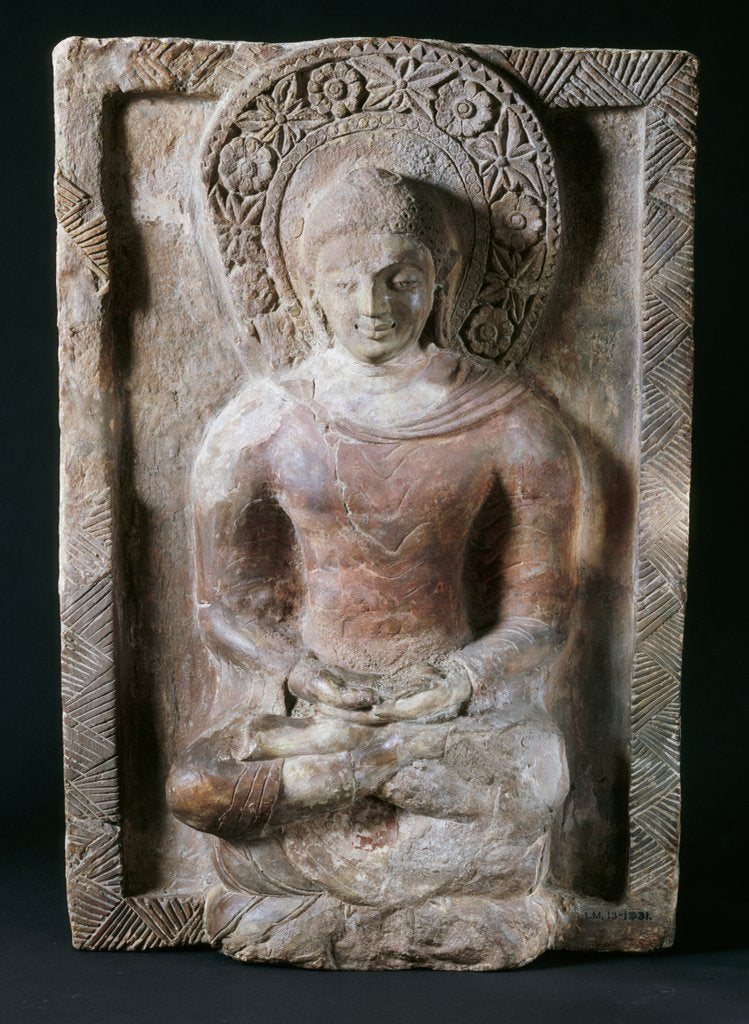 Detail of Buddha by Unknown