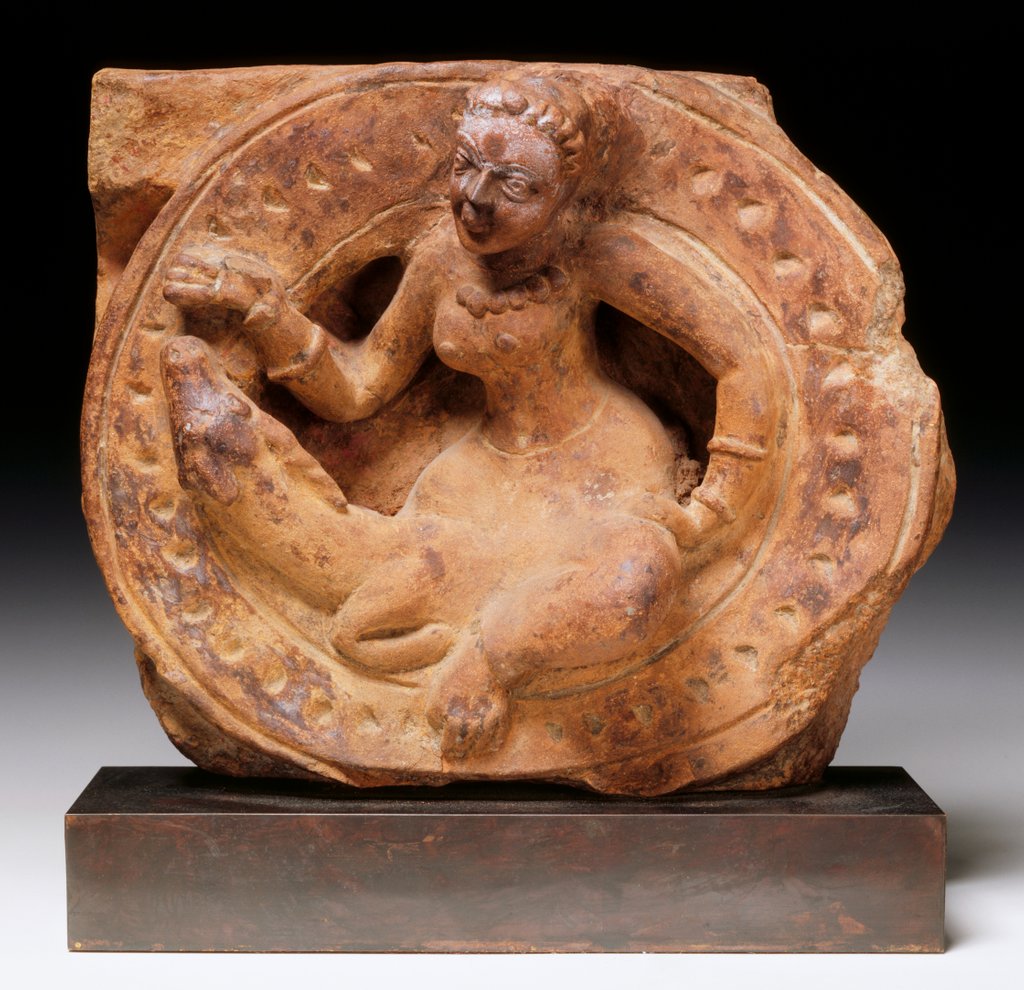 Detail of Architectural Roundel. Uttar Pradesh, India, 4th-5th century by Unknown