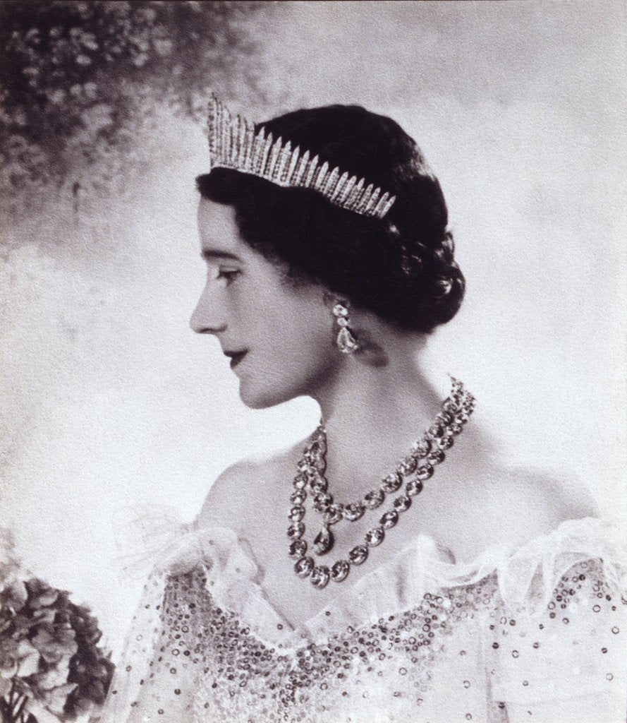 Detail of Queen Elizabeth, The Queen Mother by Cecil Beaton