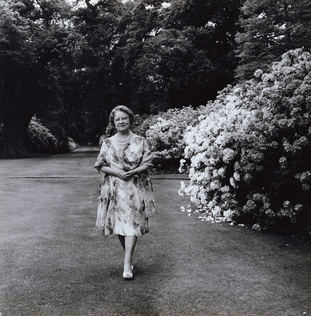 Detail of Queen Elizabeth, The Queen Mother by Cecil Beaton
