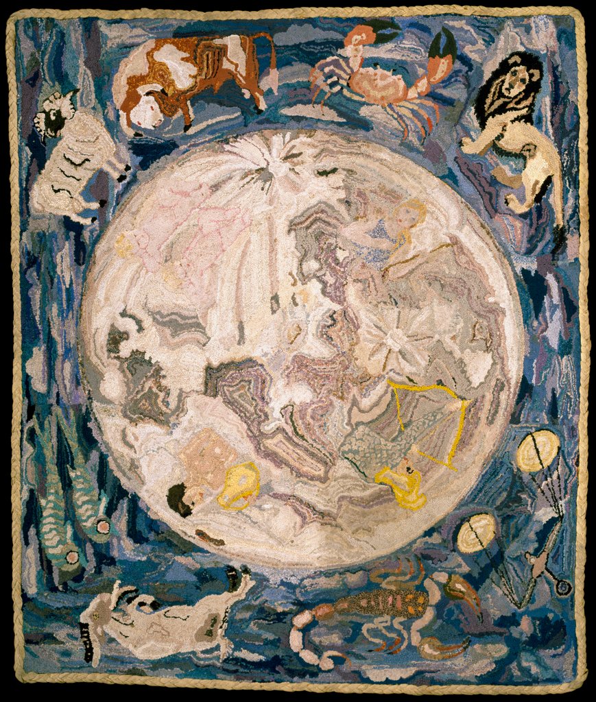 Detail of The Signs of the Zodiac by William Newzam Prior Nicholson