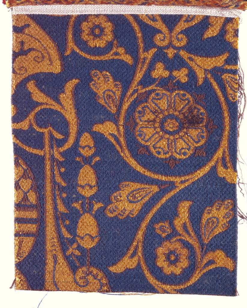 Detail of Textile by Christopher Dresser