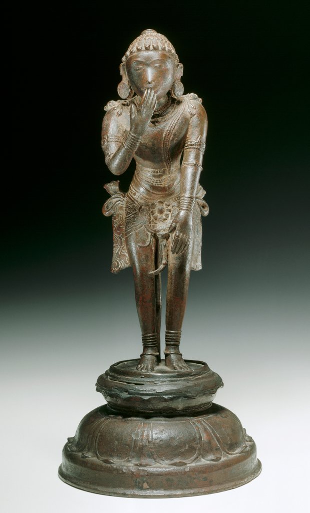 Detail of Figure of Hanuman. Tamil Nadu, India, 12th century by Unknown