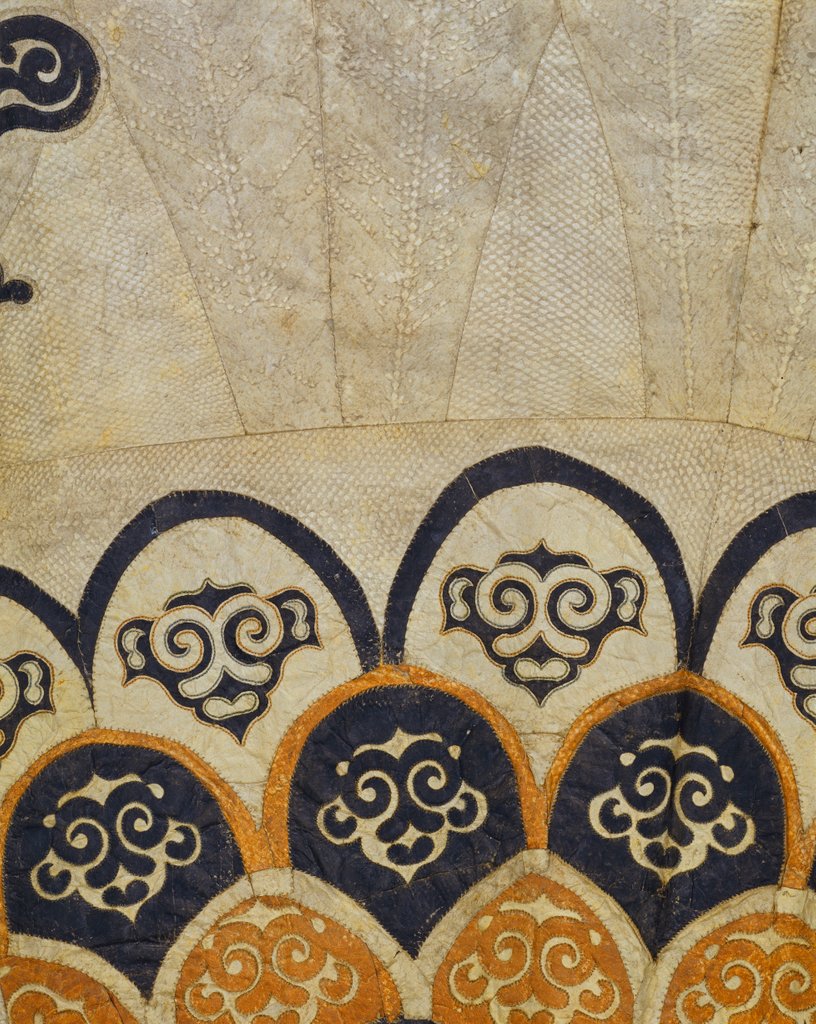 Detail of Coat, detail Amur River, Siberia, Russia, early 20th century by Anonymous