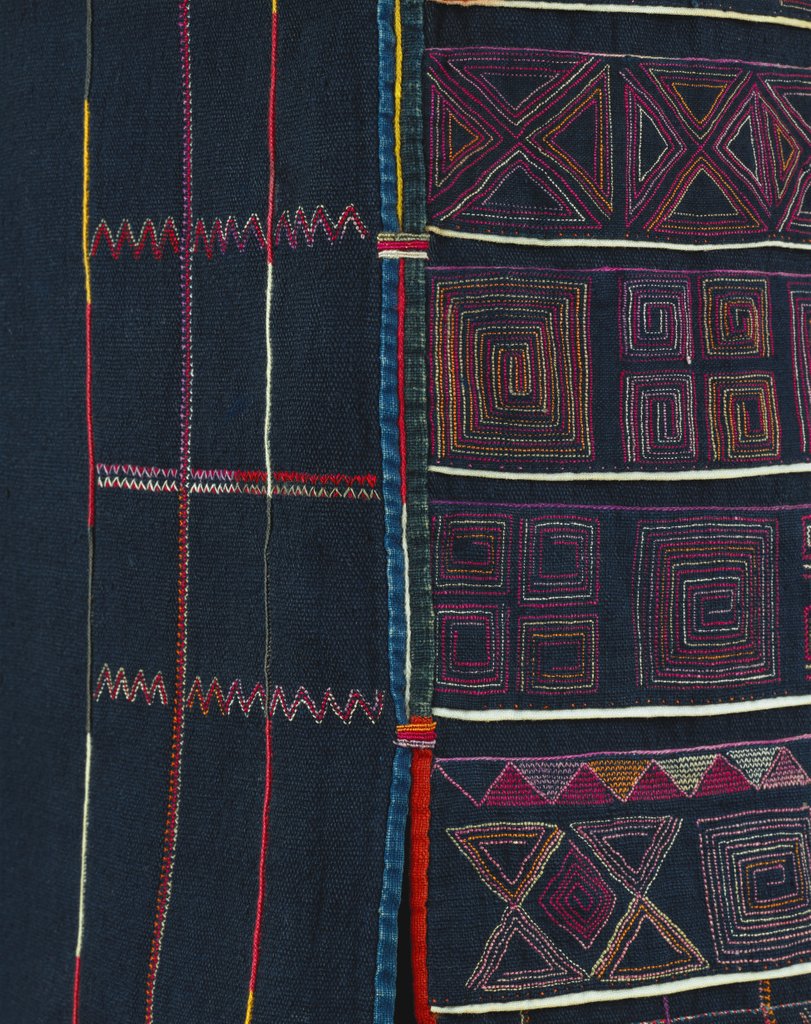 Detail of Woman's jacket, detail. Thailand, 20th century by Unknown