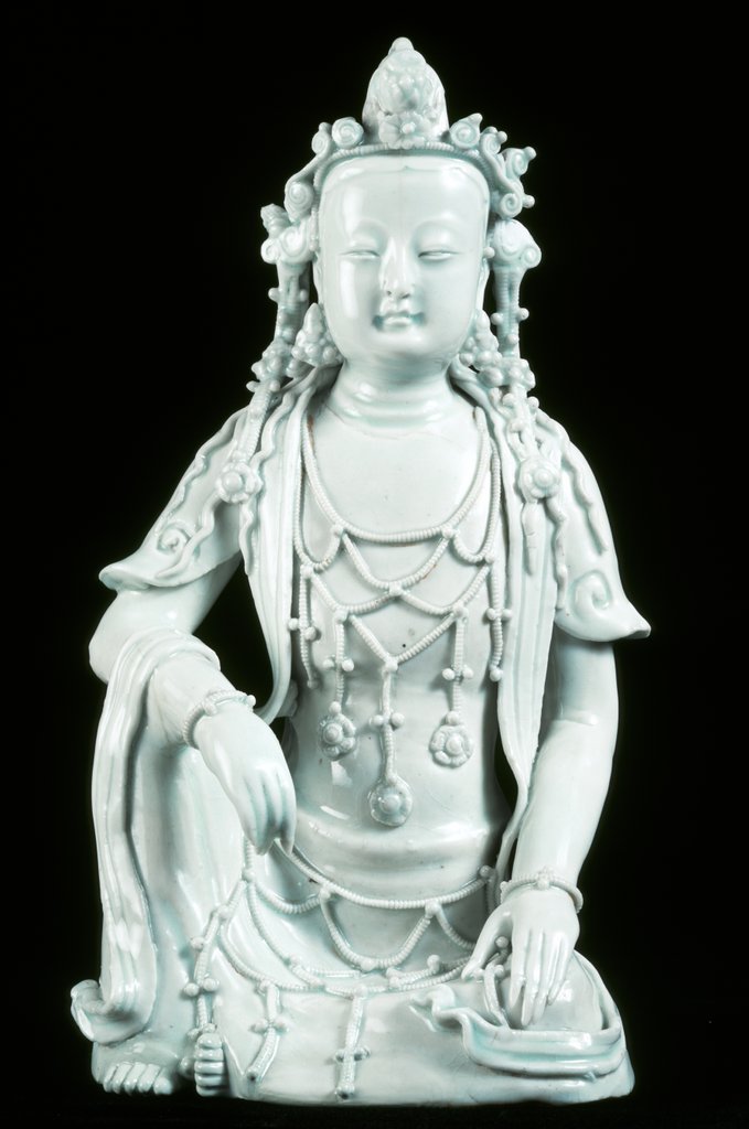 Detail of Guanyin by Unknown